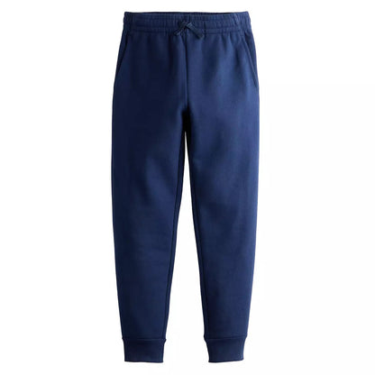 24 Pack Youth Fleece Jogger Sweatpants - Red