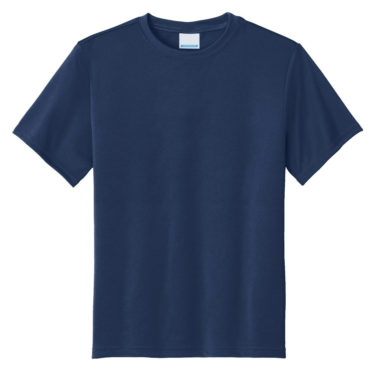 48 Pack Youth Short Sleeve Performance Tee - Silver