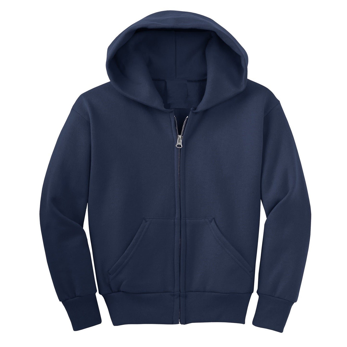 24 Pack Youth Zip Up Hoodie - Black