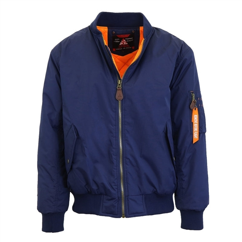 24 Pack Men's Heavyweight Bomber Flight Jacket - Camo