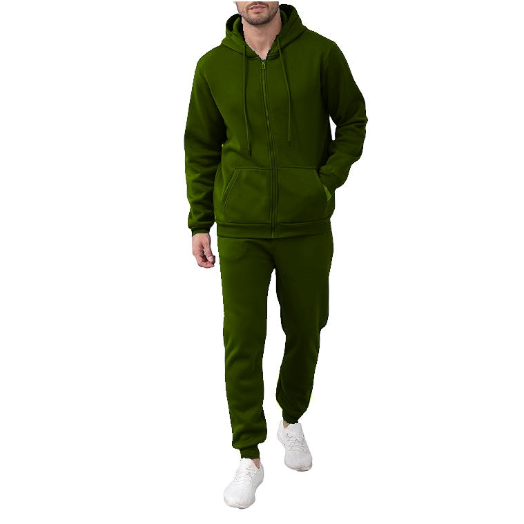 24 Pack Men's 2 Piece Joggers & Hoodie Set - Sky Blue