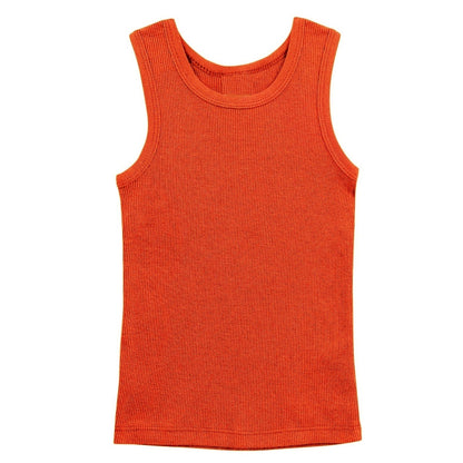 48 Pack Youth Ribbed Tank Top Shirts - Royal Blue