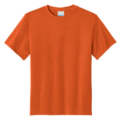 48 Pack Youth Short Sleeve Performance Tee - Silver