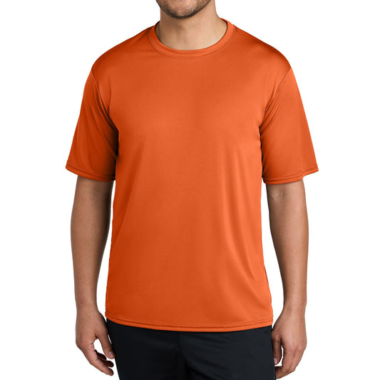 48 Pack Men's Performance Short Sleeve T-Shirts - Orange