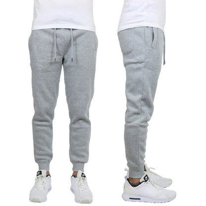 24 Pack Men's Fleece Jogger Sweatpants - Olive