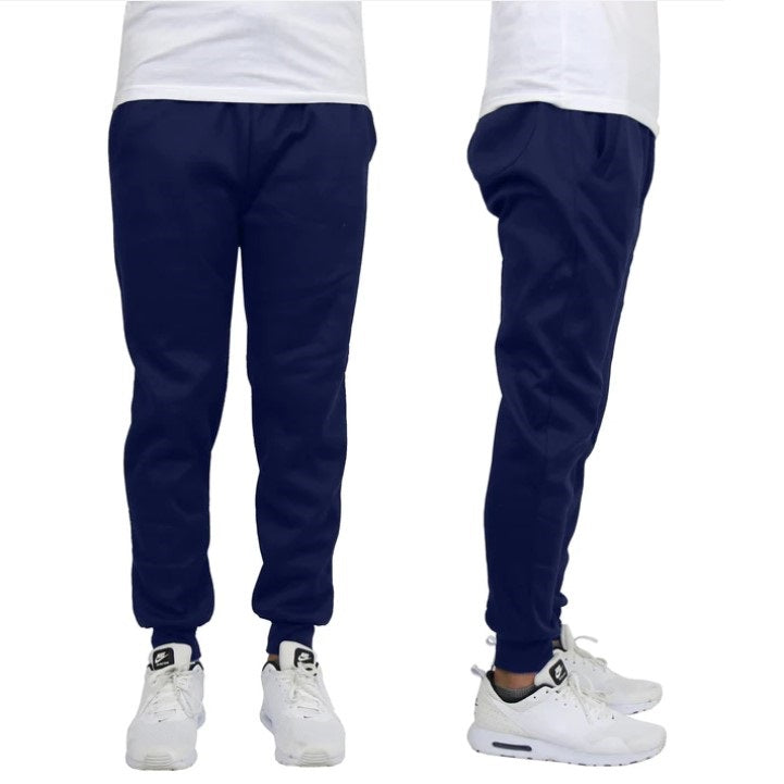 24 Pack Men's Fleece Jogger Sweatpants - Olive