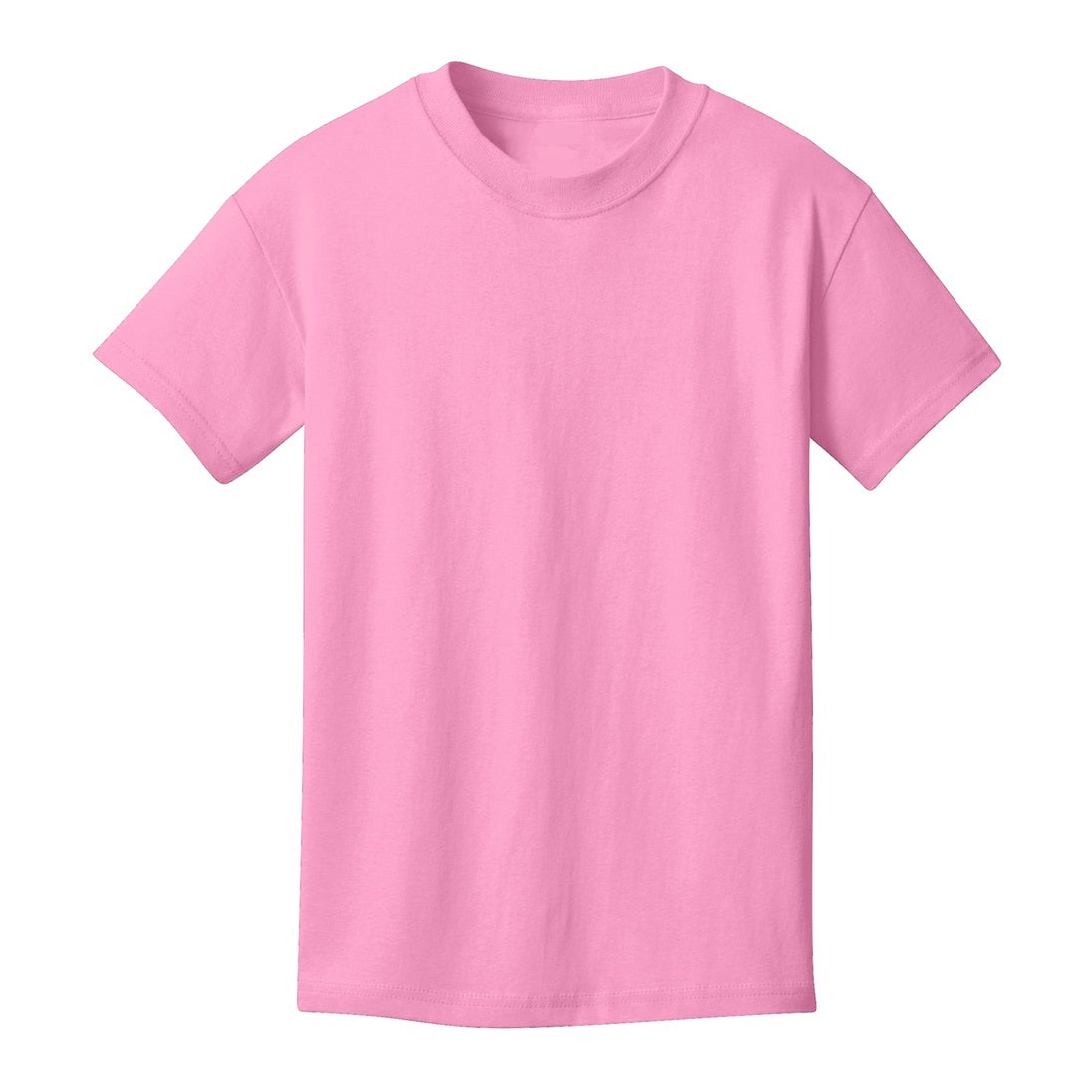 48 Pack Youth Cotton T-Shirt - White
