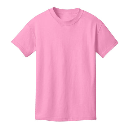 48 Pack Youth Cotton T-Shirt - White