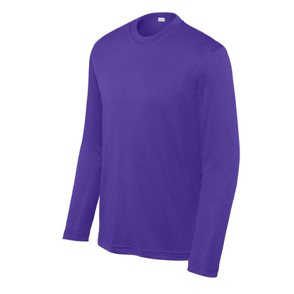 48 Pack Youth Long Sleeve Performance Tee - Dark Green