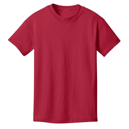 48 Pack Youth Cotton T-Shirt - White