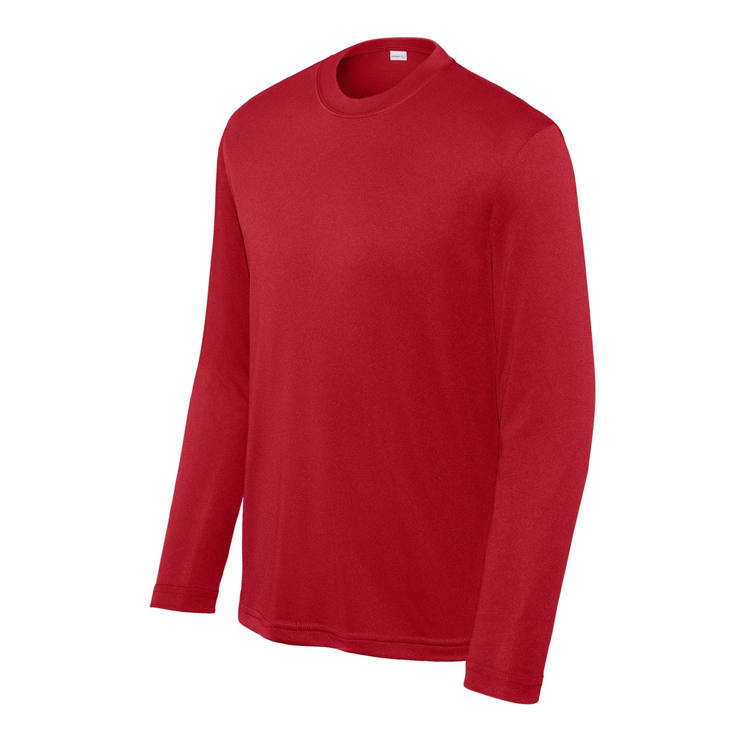 48 Pack Youth Long Sleeve Performance Tee - Dark Green