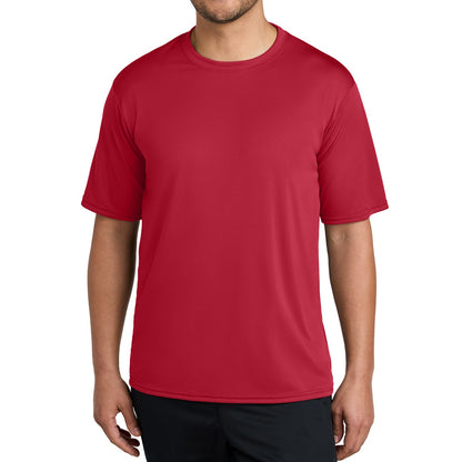 48 Pack Men's Performance Short Sleeve T-Shirts - Red