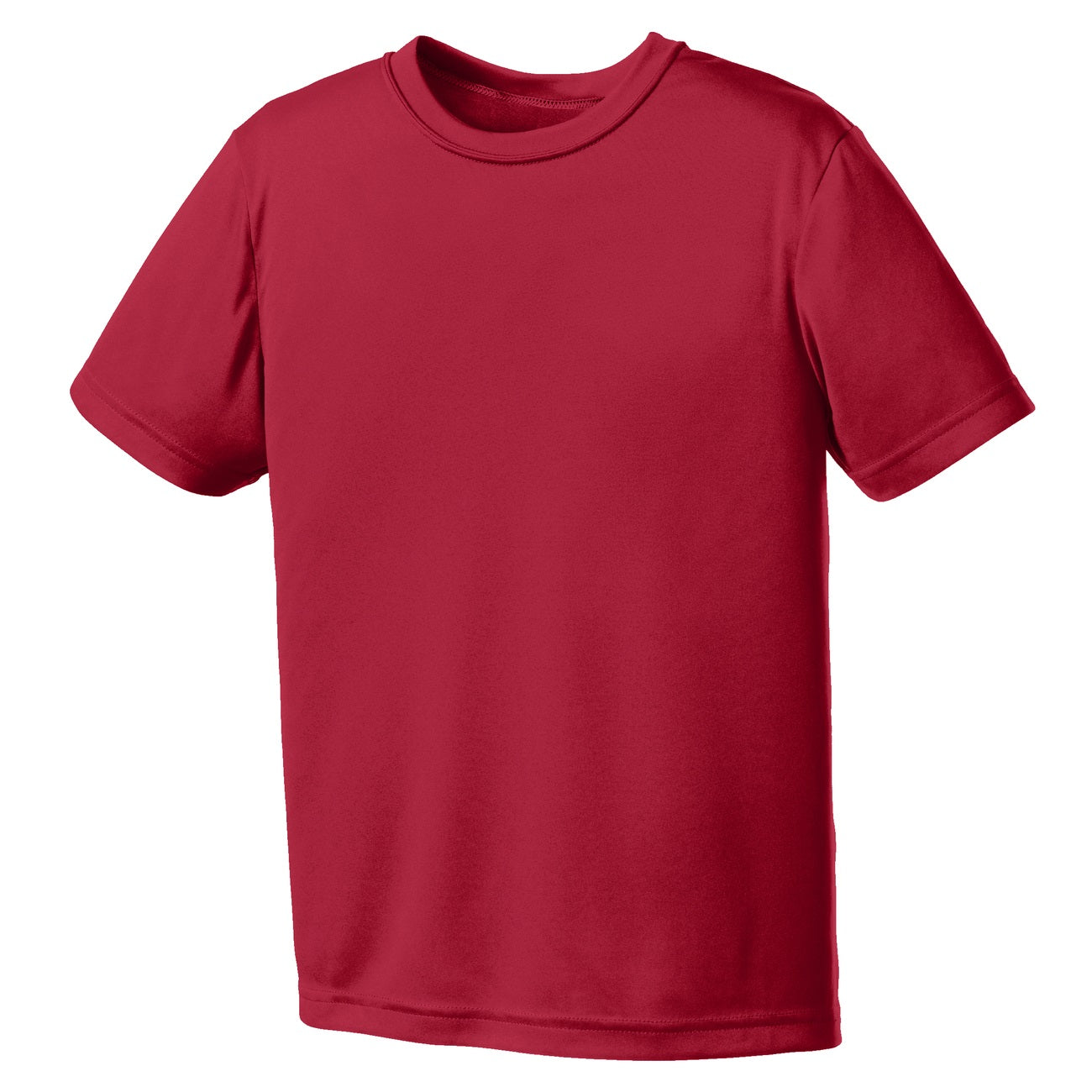 48 Pack Youth Short Sleeve Performance Tee - Silver