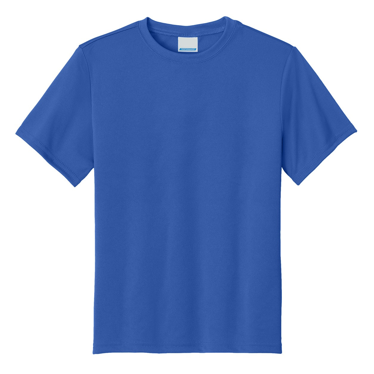 48 Pack Youth Short Sleeve Performance Tee - Silver