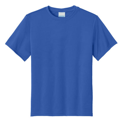 48 Pack Youth Short Sleeve Performance Tee - Silver
