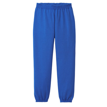 24 Pack Youth Core Fleece Sweatpants - Heather Grey
