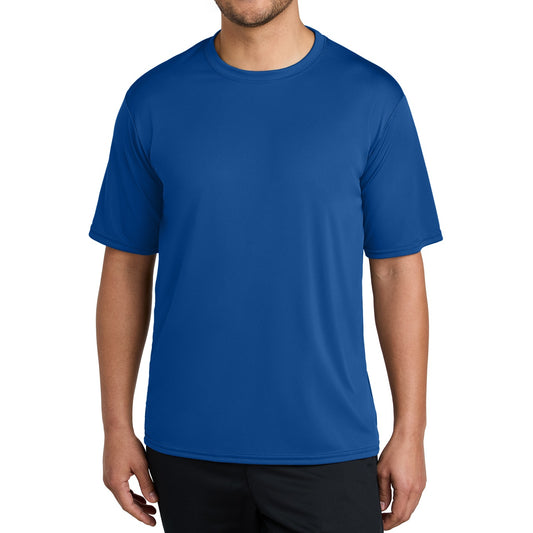 48 Pack Men's Performance Short Sleeve T-Shirts - Royal Blue