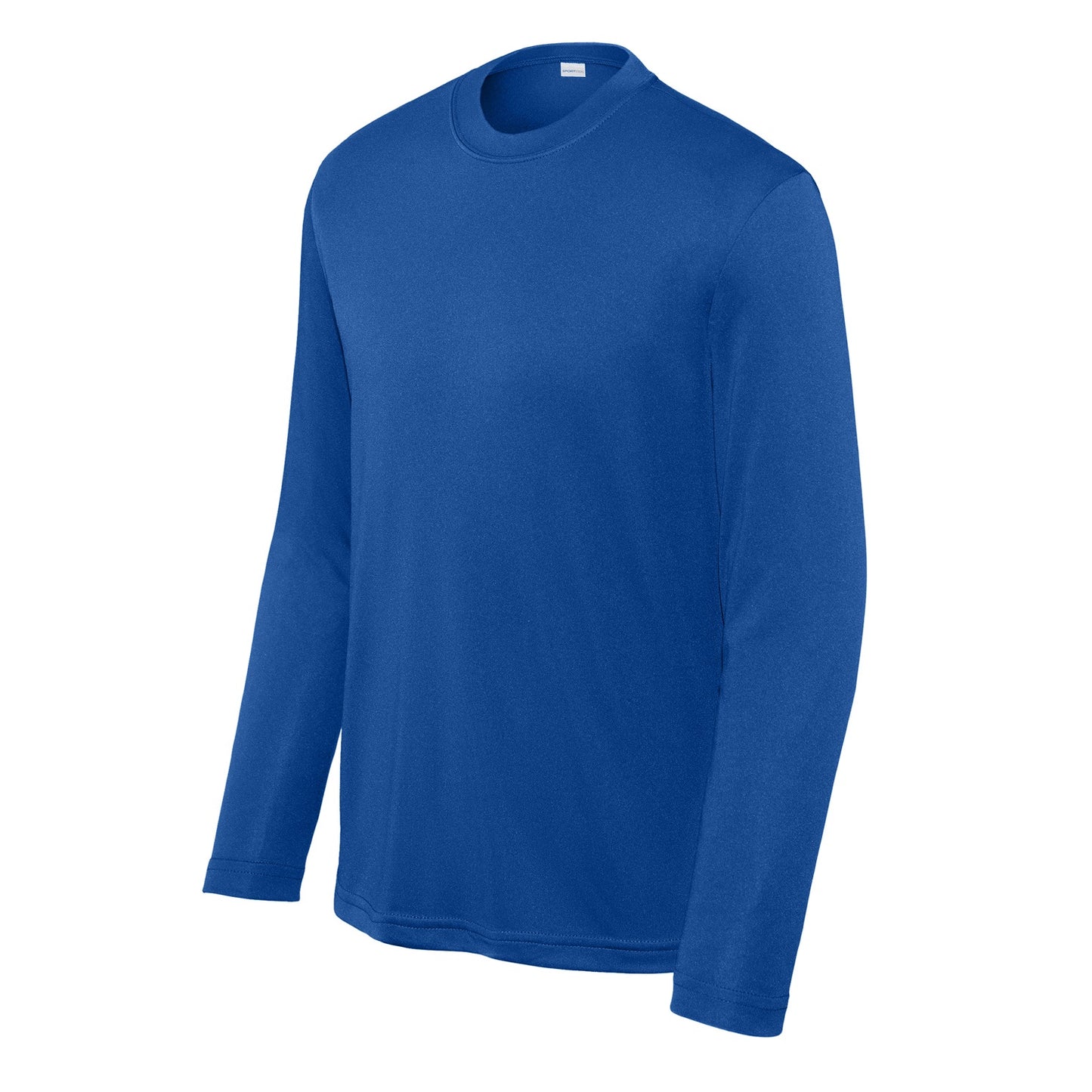 48 Pack Youth Long Sleeve Performance Tee - Dark Green