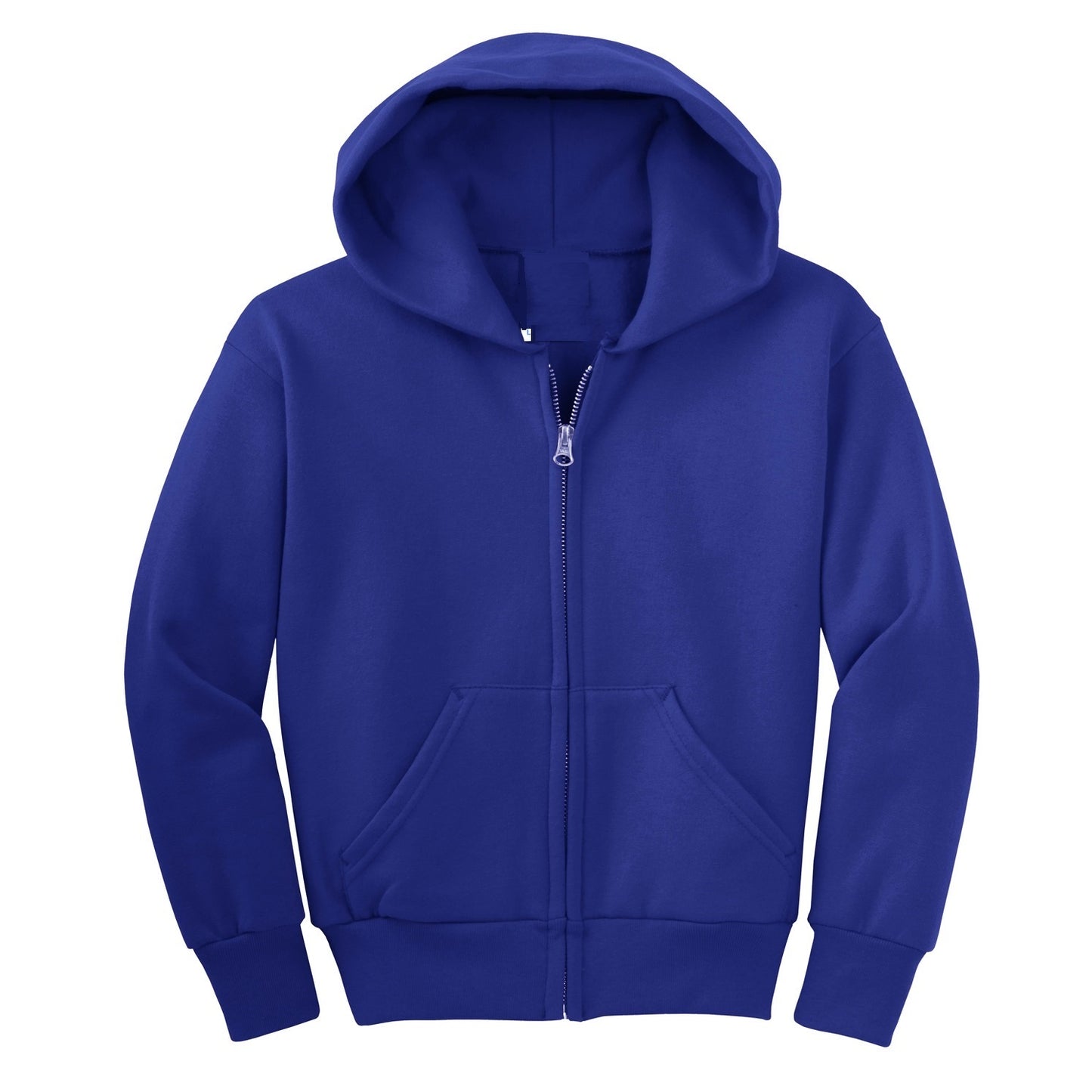 24 Pack Youth Zip Up Hoodie - Black
