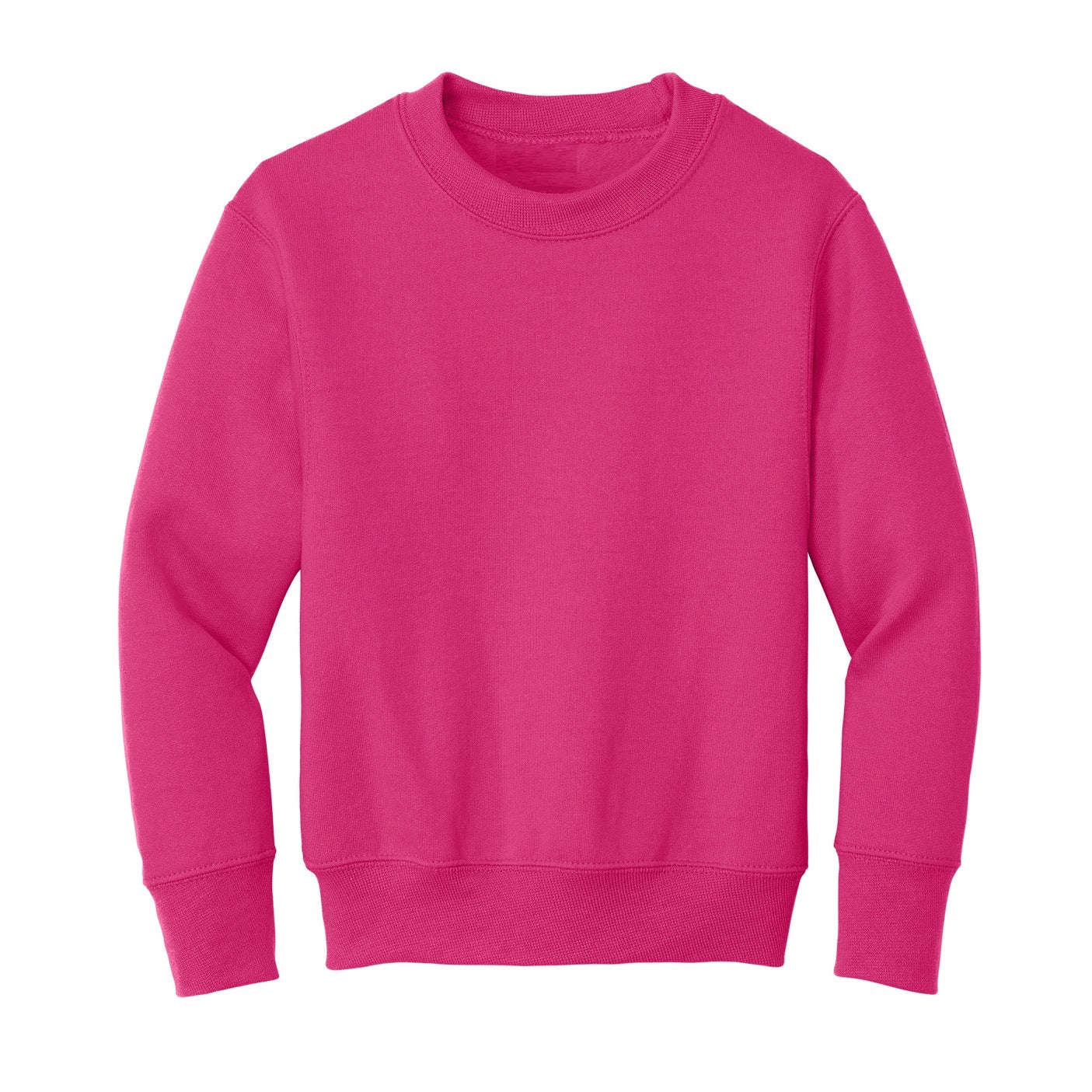 24 Pack Youth Crewneck Sweatshirt - Purple