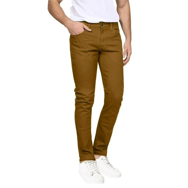 24 Pack Men's Stretch Jean-Cut Chino Pants - Black