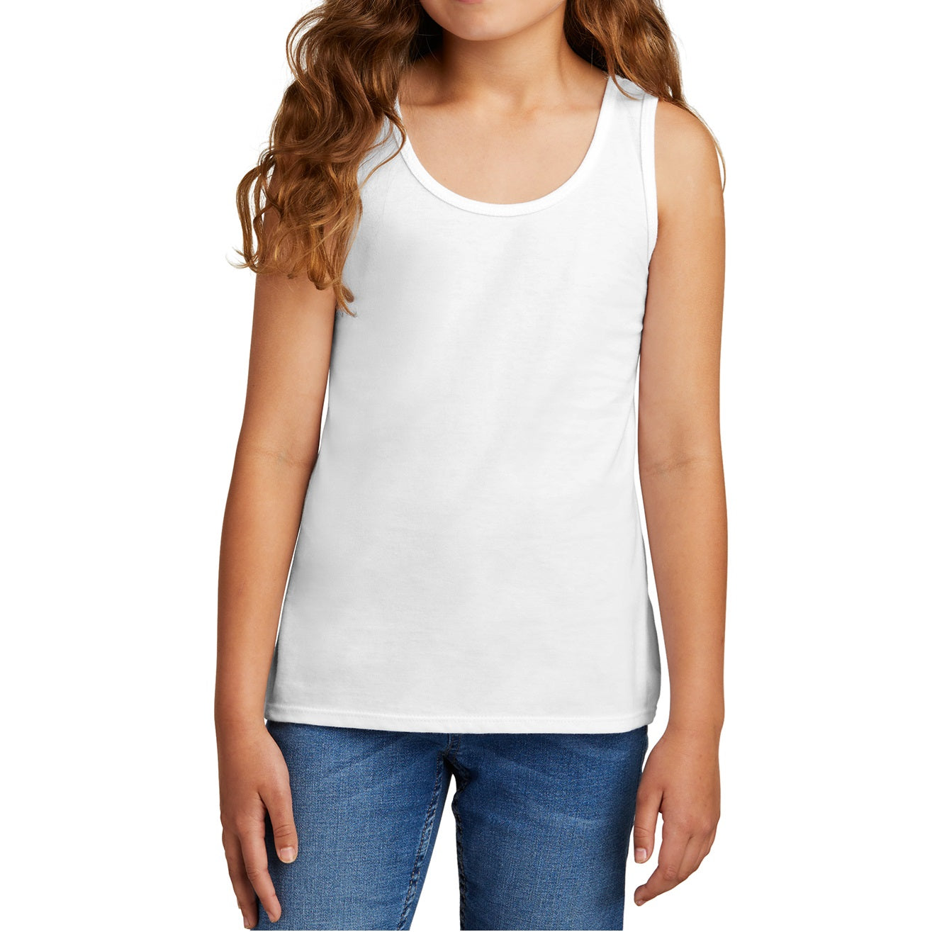48 Pack Girl's Cotton Tank Top T-Shirt - Black