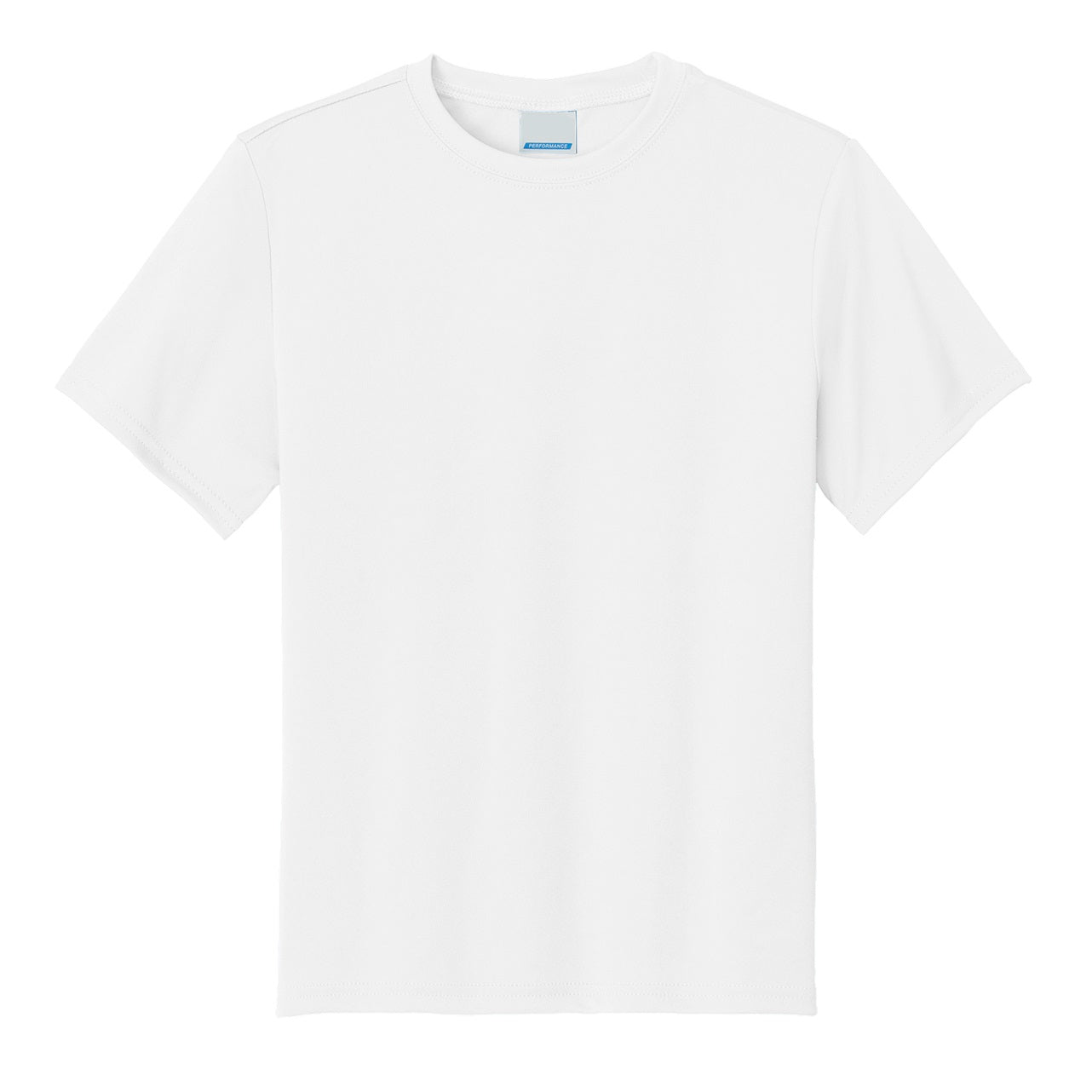 48 Pack Youth Short Sleeve Performance Tee - Silver