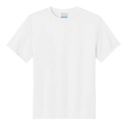 48 Pack Youth Short Sleeve Performance Tee - Silver