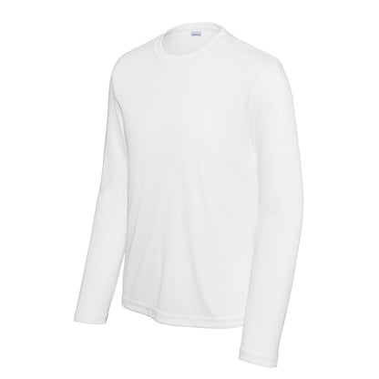 48 Pack Youth Long Sleeve Performance Tee - Dark Green