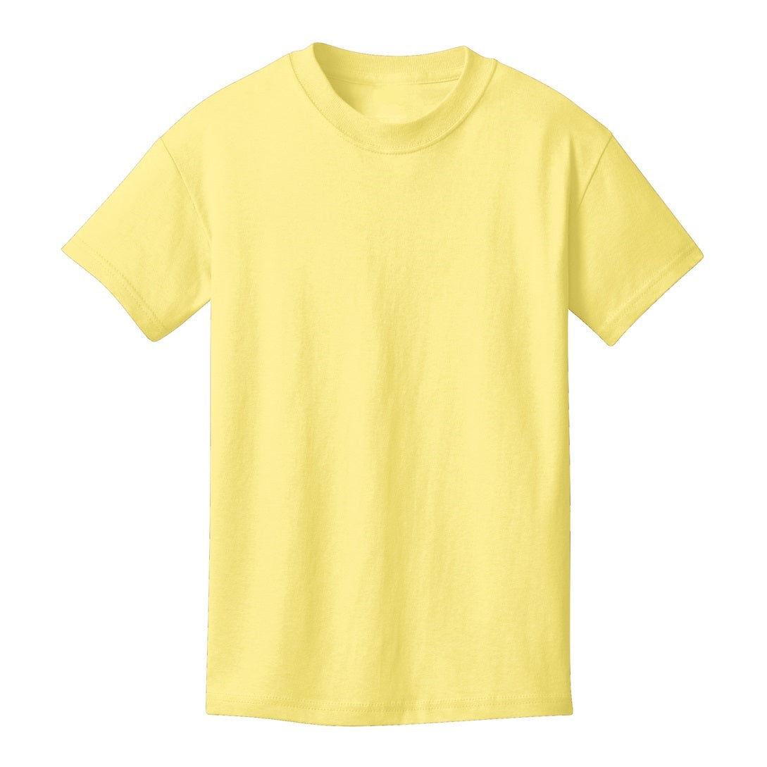 48 Pack Youth Cotton T-Shirt - White