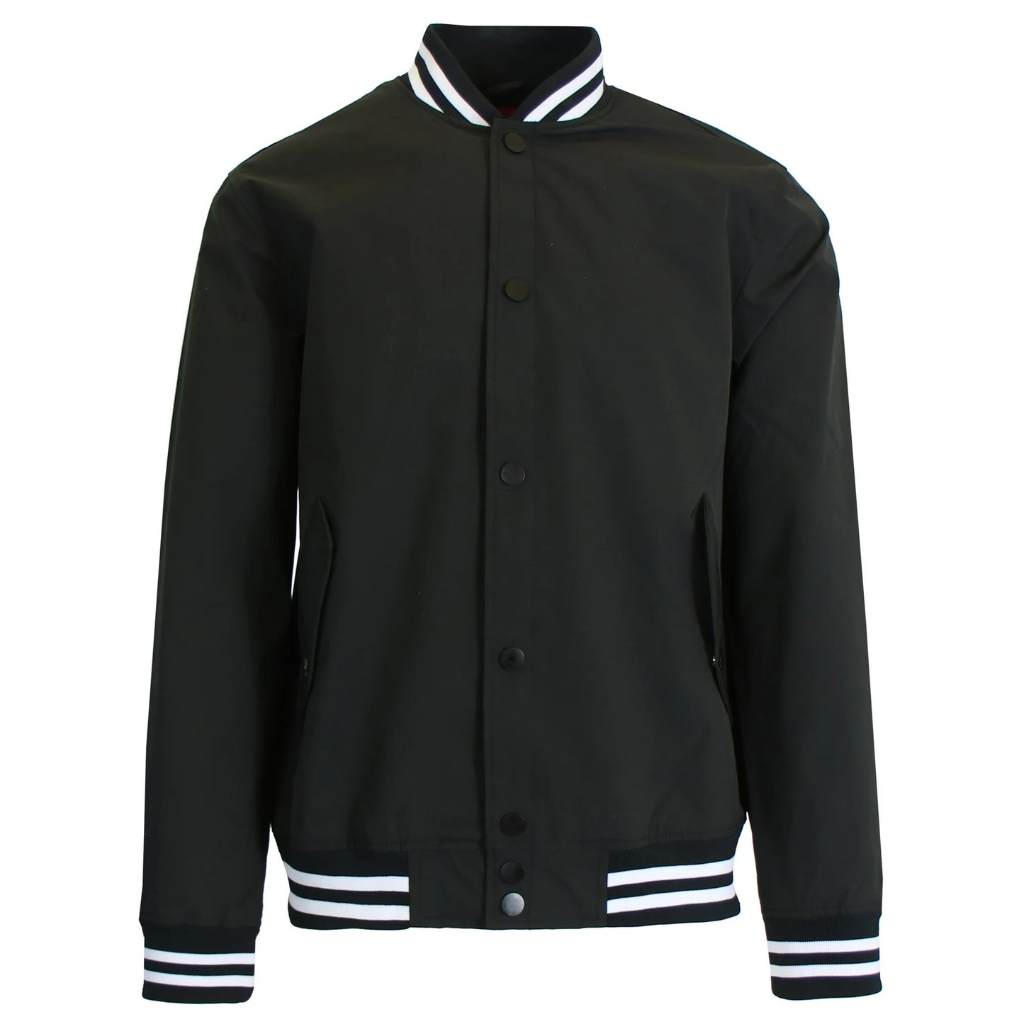 24 Pack Men's Heavyweight Varsity Jacket – Black