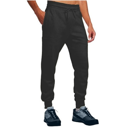 24 Pack Men's Fleece Cargo Jogger Sweatpants - Navy