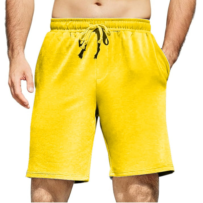 24 Pack Men's Classic Fleece Lounge Shorts - Aqua