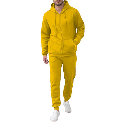 24 Pack Men's 2 Piece Joggers & Hoodie Set - Sky Blue