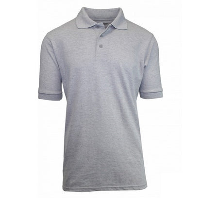 36 Pack Boys Short Sleeve Pique Polo Shirt - Purple