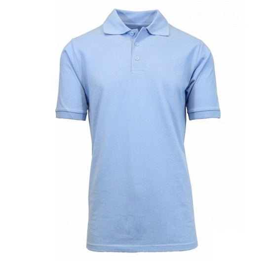 36 Pack Boys Short Sleeve Pique Polo Shirt - Purple