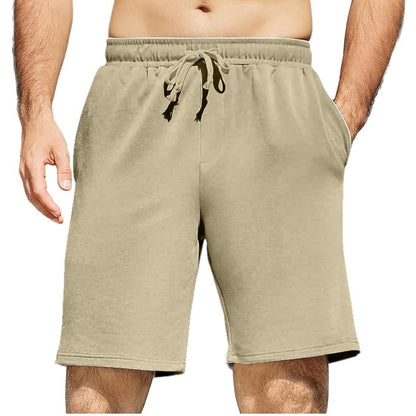 24 Pack Men's Classic Fleece Lounge Shorts - Aqua