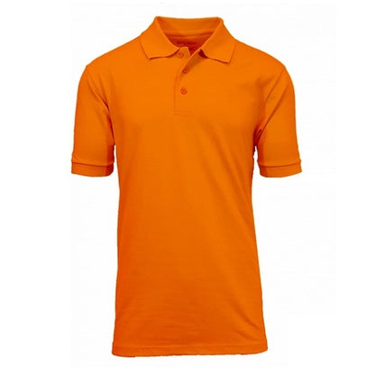 36 Pack Boys Short Sleeve Pique Polo Shirt - Purple
