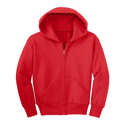 24 Pack Youth Zip Up Hoodie - Black