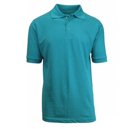 36 Pack Boys Short Sleeve Pique Polo Shirt - Purple