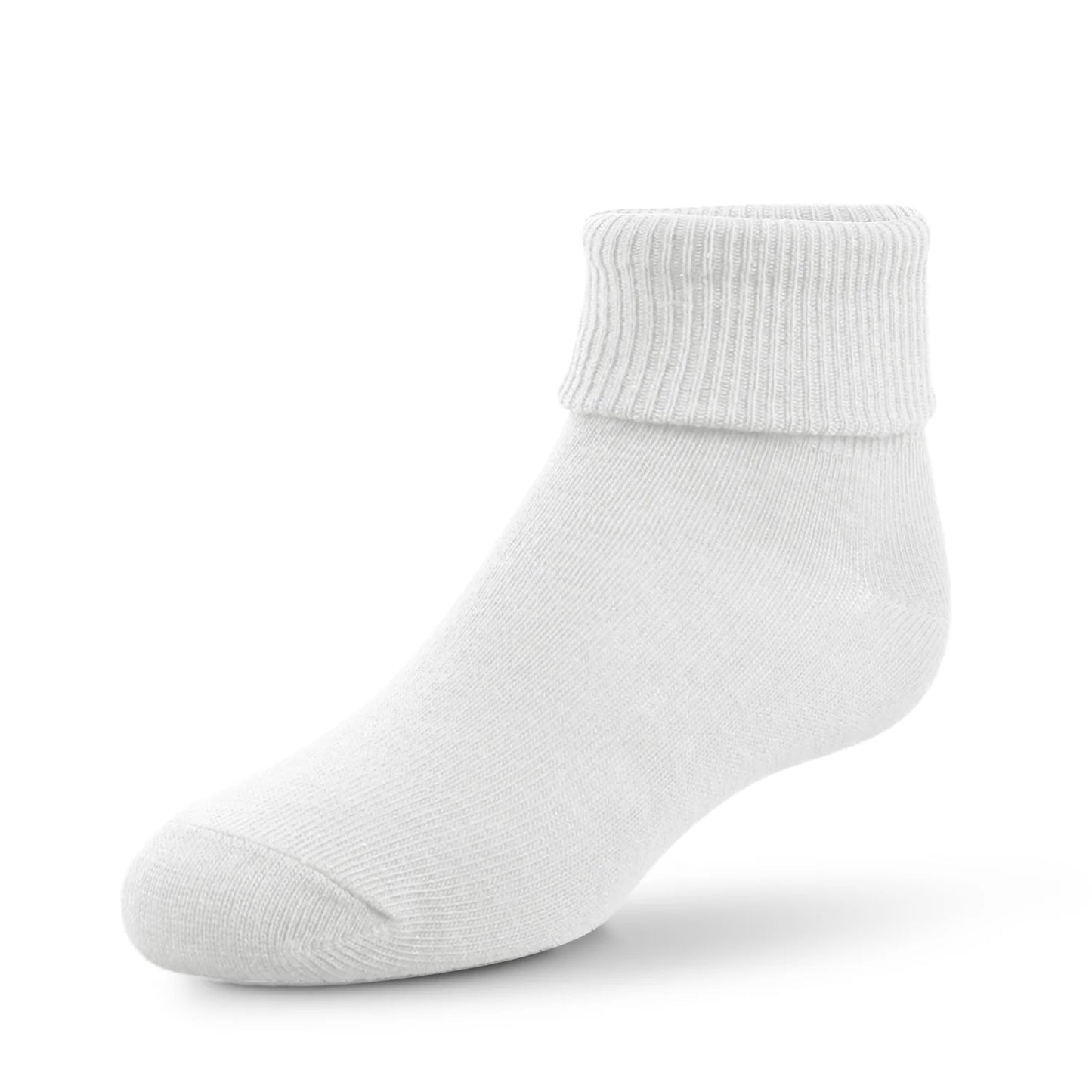 72 Pack Girls Triple Roll Socks - Navy
