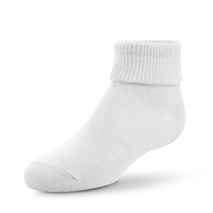72 Pack Girls Triple Roll Socks - Navy